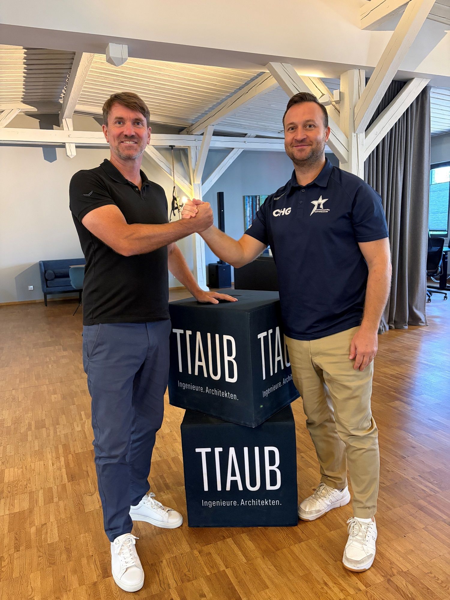 Sponsoring Towerstars Ravensburg Partnerschaft Bild mit Raphael Kapzan Sponsoring Towerstars Ravensburg Partnerschaft Bild mit Raphael Kapzan