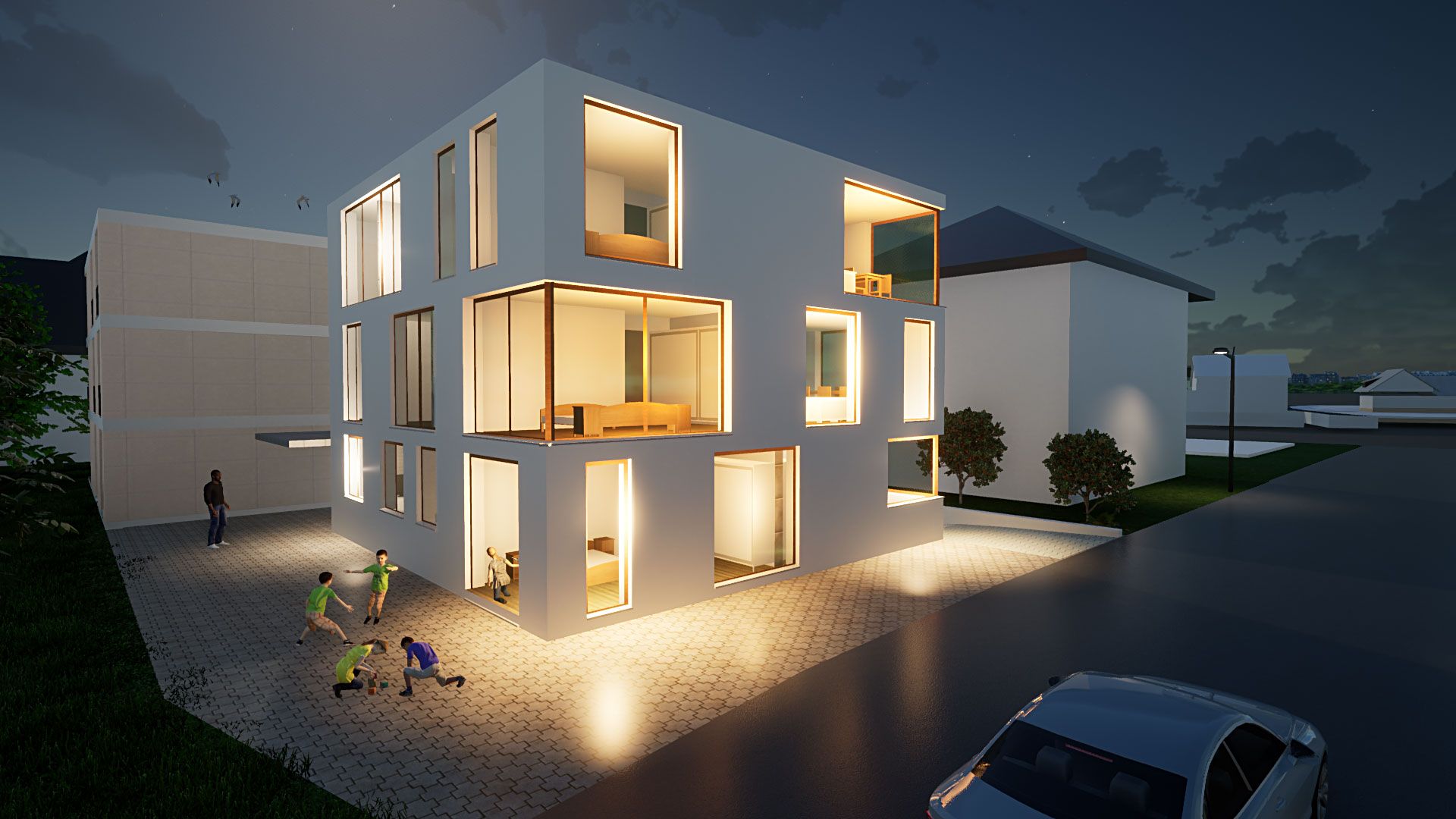 Wohnbau Singen Visualisierung Urban Wohnbau Singen Visualisierung Urban