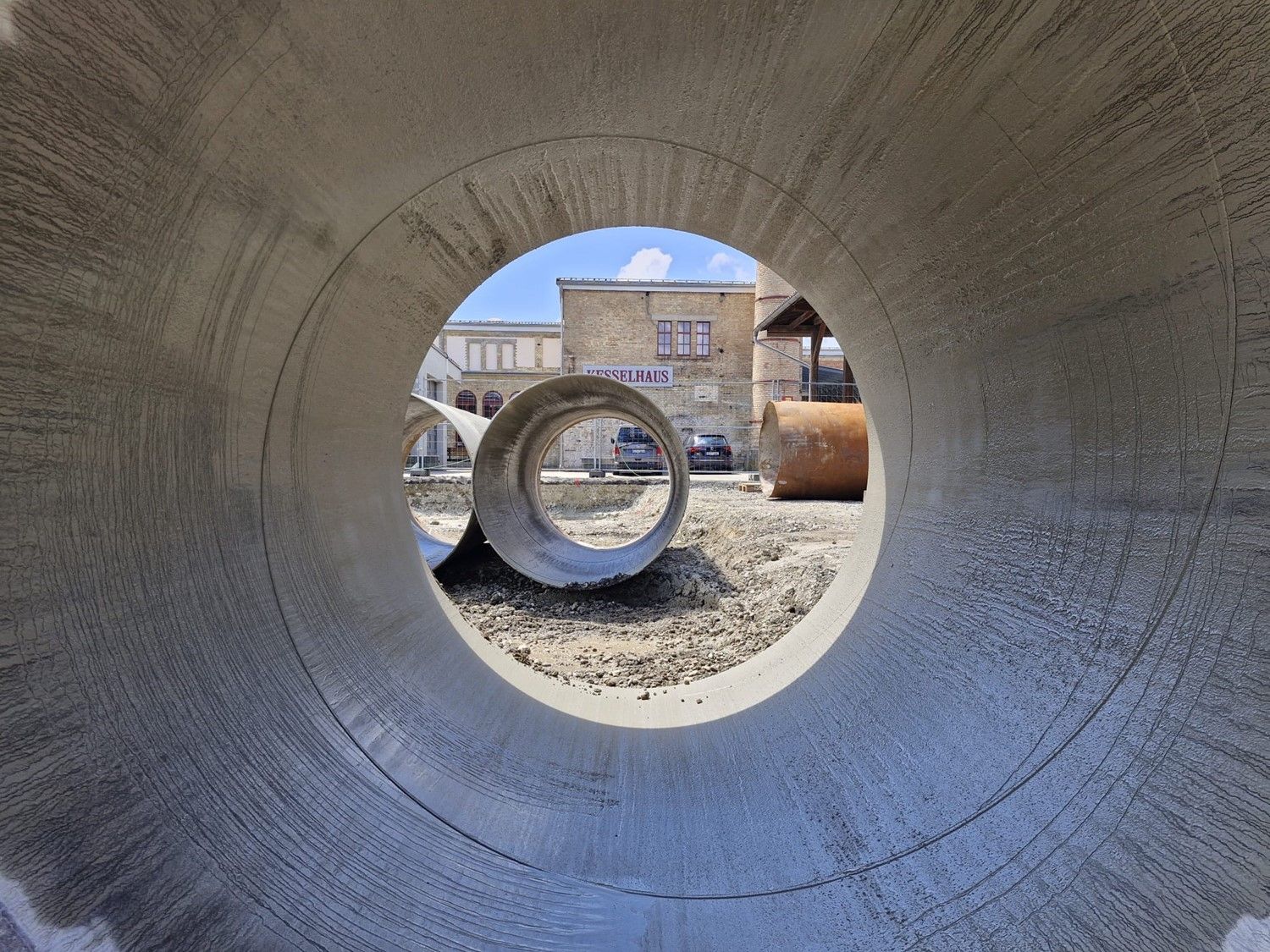 Ansicht von der Baustelle Sterkel Areal Ravensburg. Ansicht von der Baustelle Sterkel Areal Ravensburg.