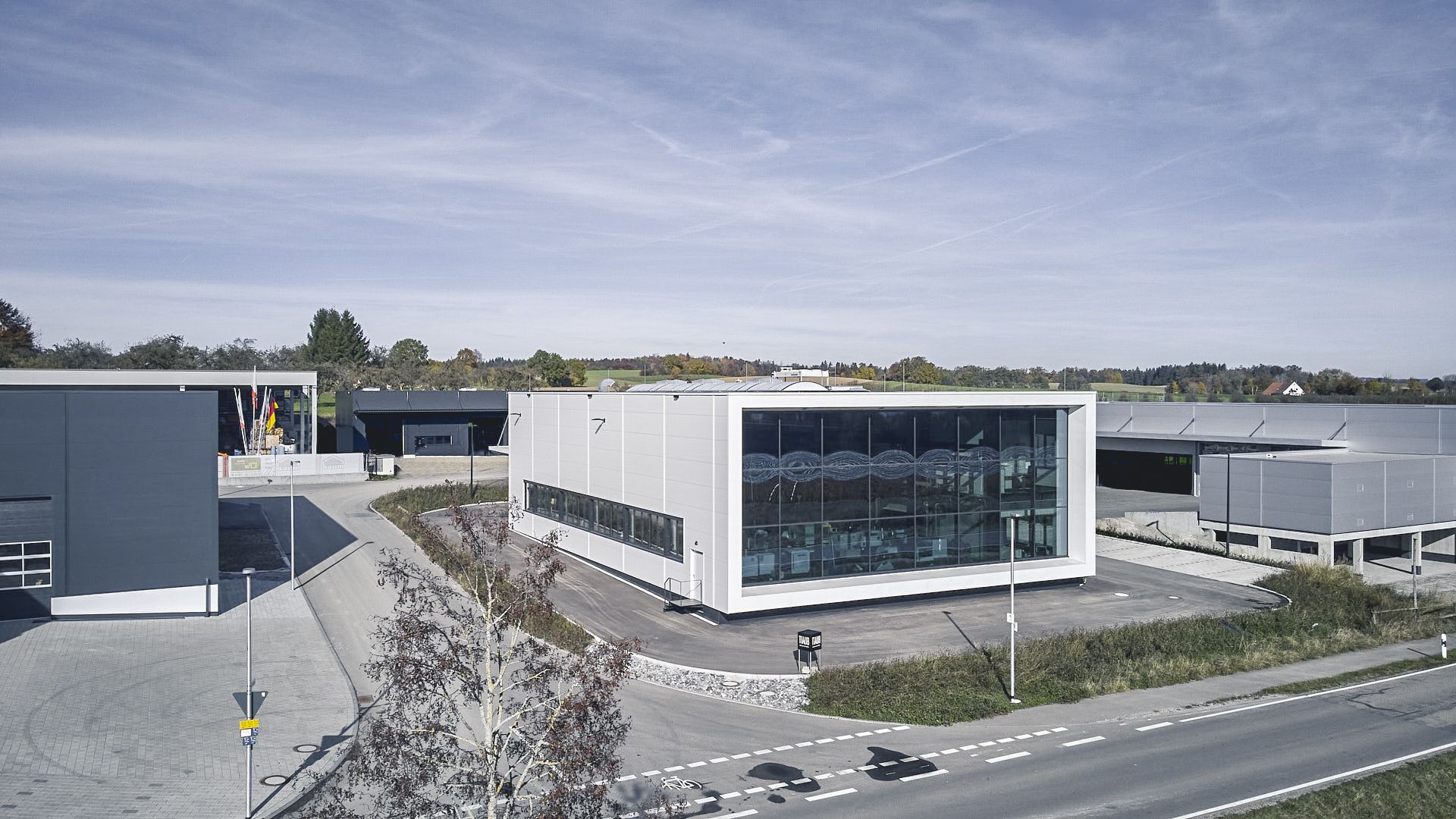 Gewerbegebiet Fronreute Hallenbau